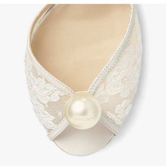 Jimmy Choo Sacora 85 Bridal Collection size 6.5 - Picture 3 of 13